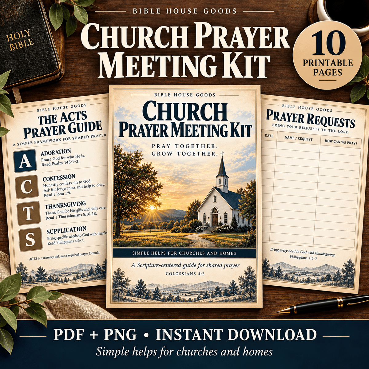 Prayer Meeting Ideas: A Simple 45-Minute Church Plan