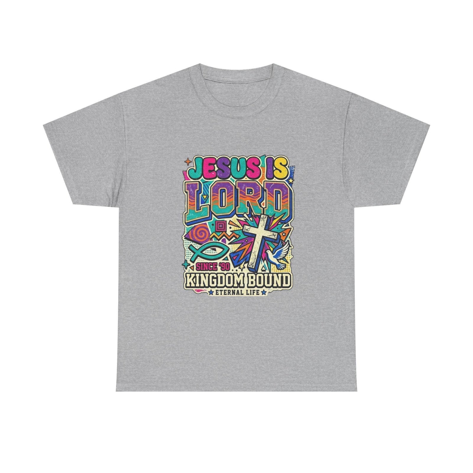Jesus is Lord 90s Unisex Heavy Cotton Tee