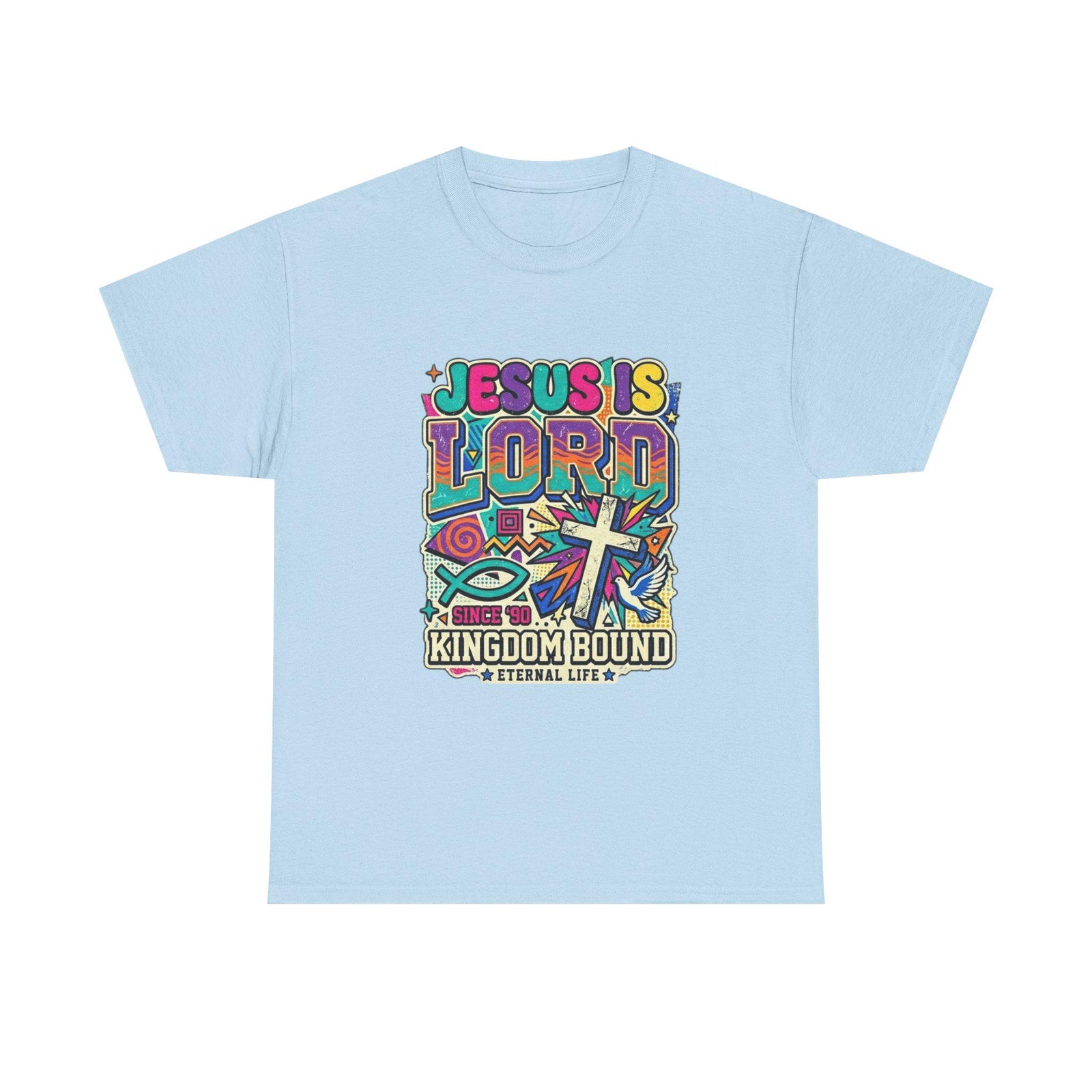 Jesus is Lord 90s Unisex Heavy Cotton Tee