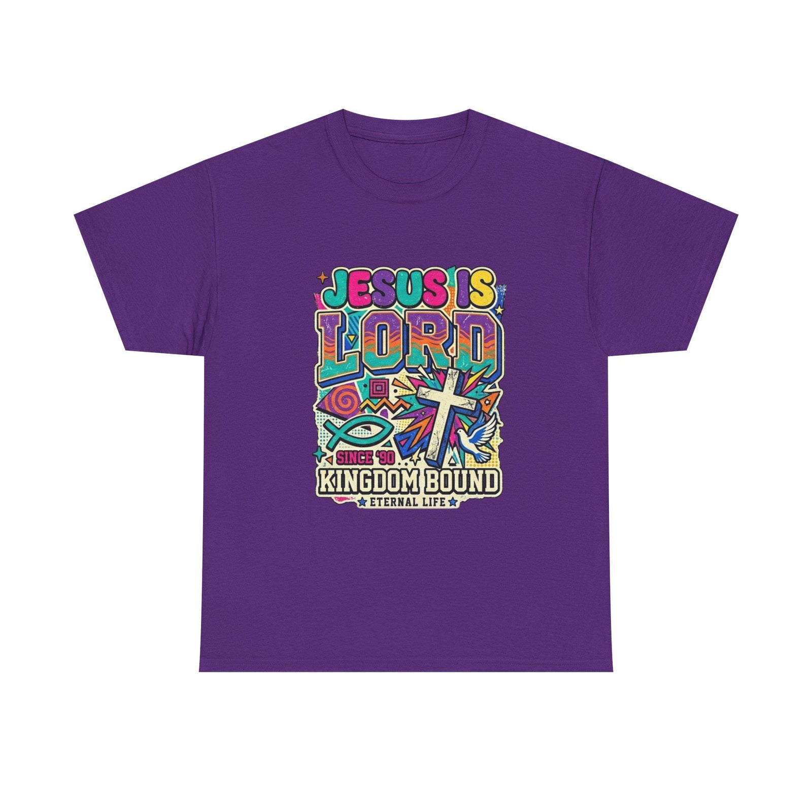 Jesus is Lord 90s Unisex Heavy Cotton Tee