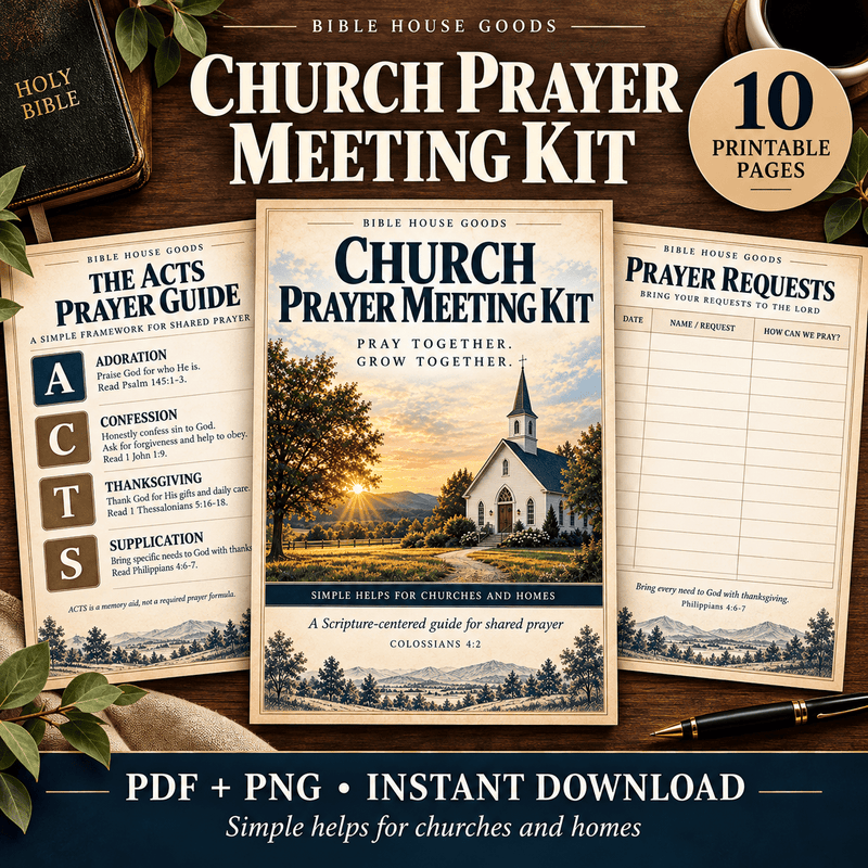 Prayer Meeting Ideas: A Simple 45-Minute Church Plan