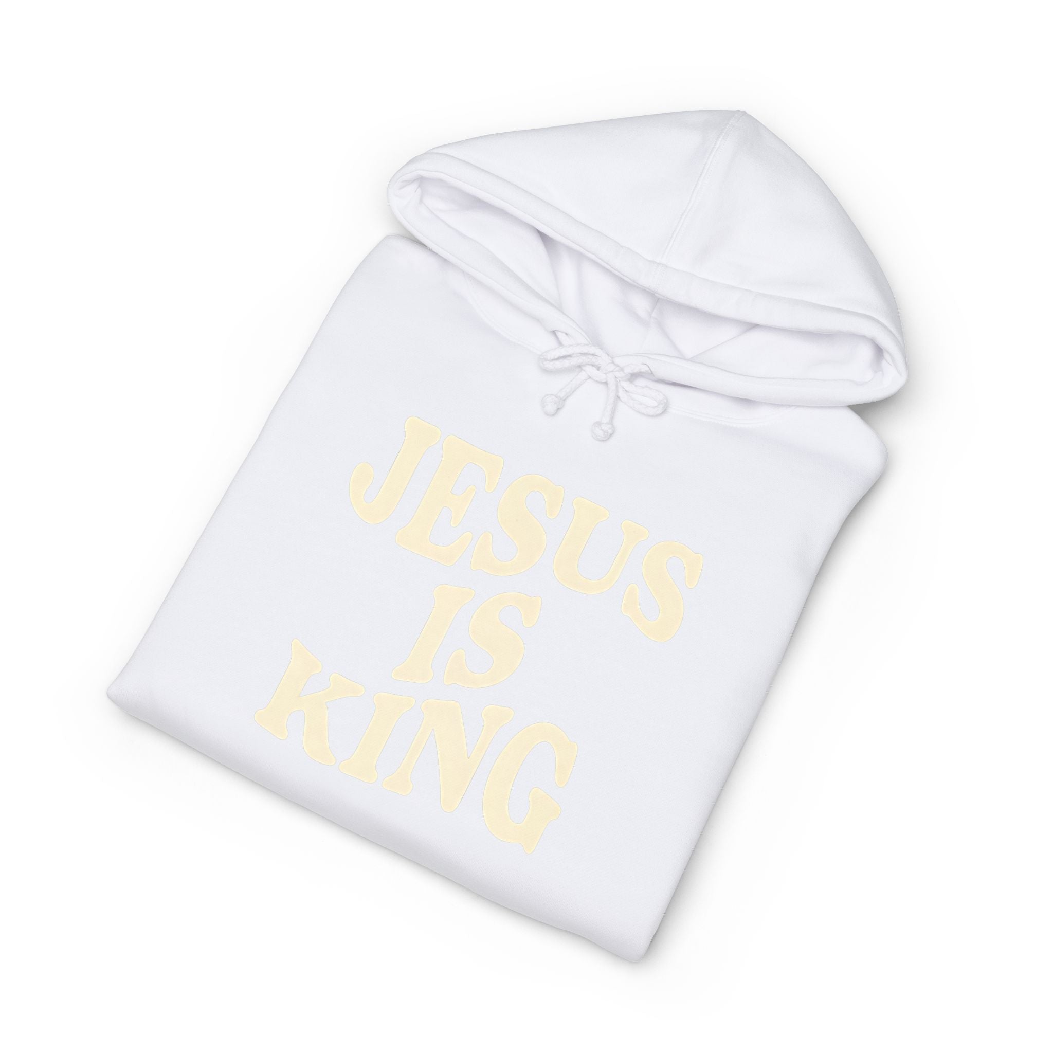 Jesus Is King Hoodie — Christian Faith Pullover