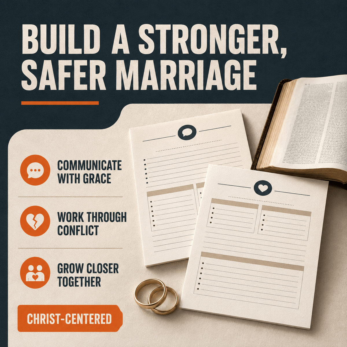 Christian Marriage Worksheets, Couples Devotional, Counseling Tools (Digital Download) - Bible House GoodsET-4533185116