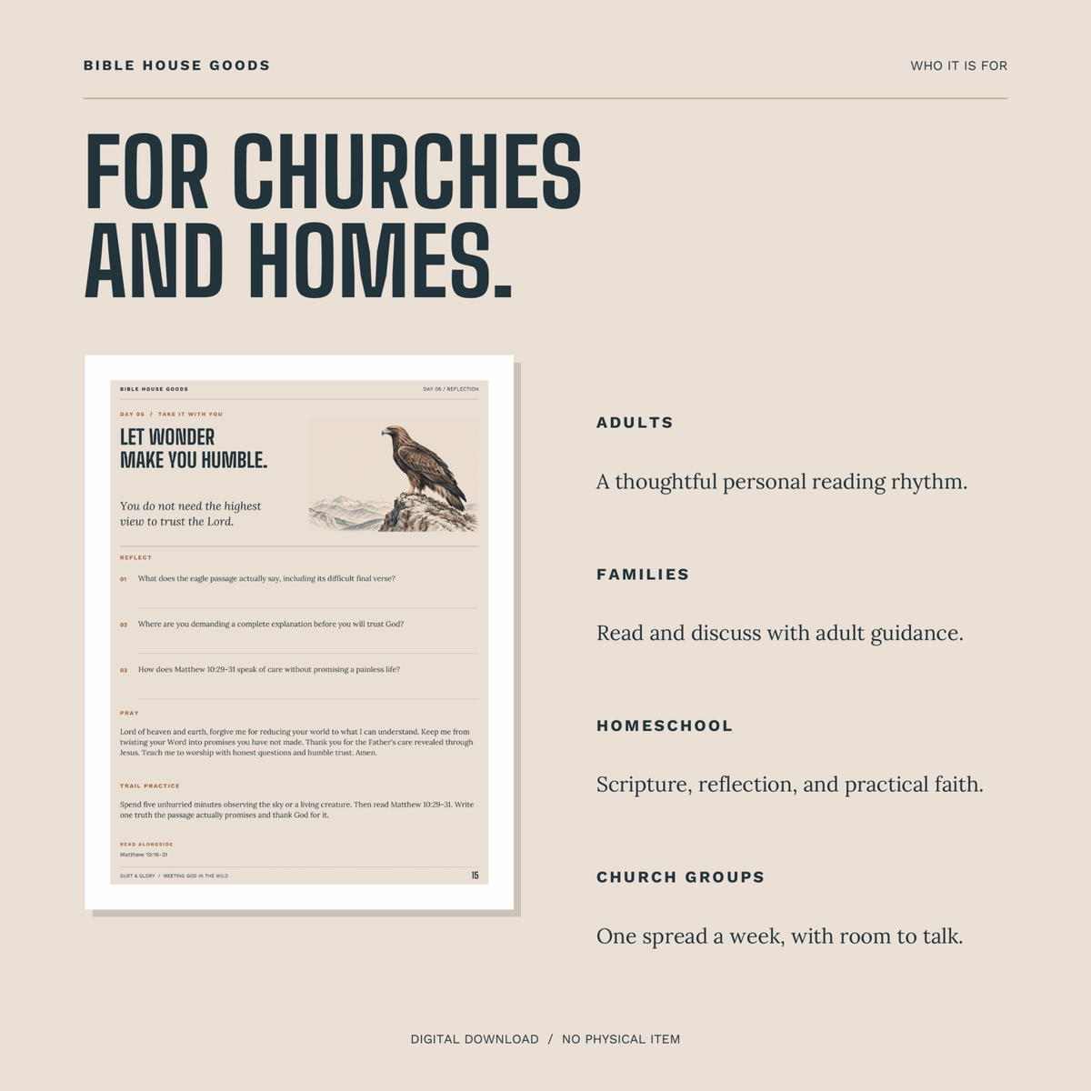 Dust & Glory: Meeting God in the Wild - 7-Day Western Devotional Printable - Bible House GoodsBHG-DUST-GLORY-22