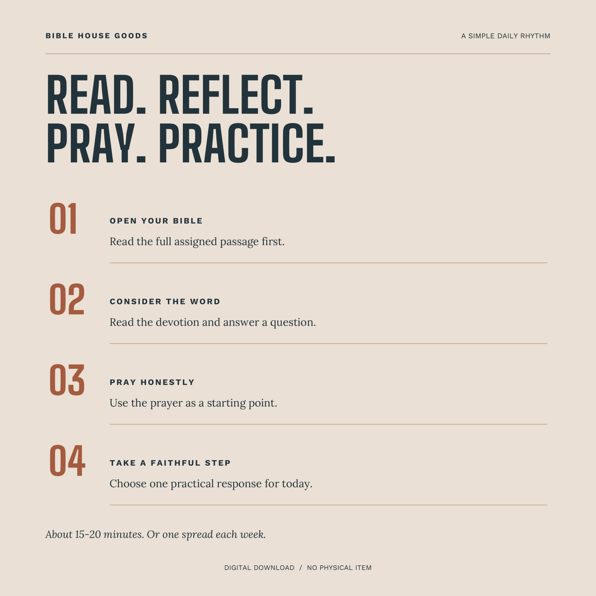 Dust & Glory: Meeting God in the Wild - 7-Day Western Devotional Printable - Bible House GoodsBHG-DUST-GLORY-22