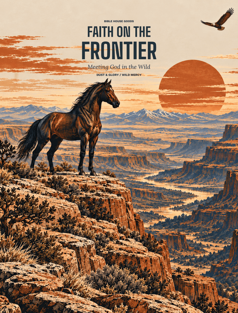 Faith on the Frontier — Illustrated Western Devotional, 120-Page Digital PDF - Bible House GoodsBHG-FRONTIER-120-DIGITAL