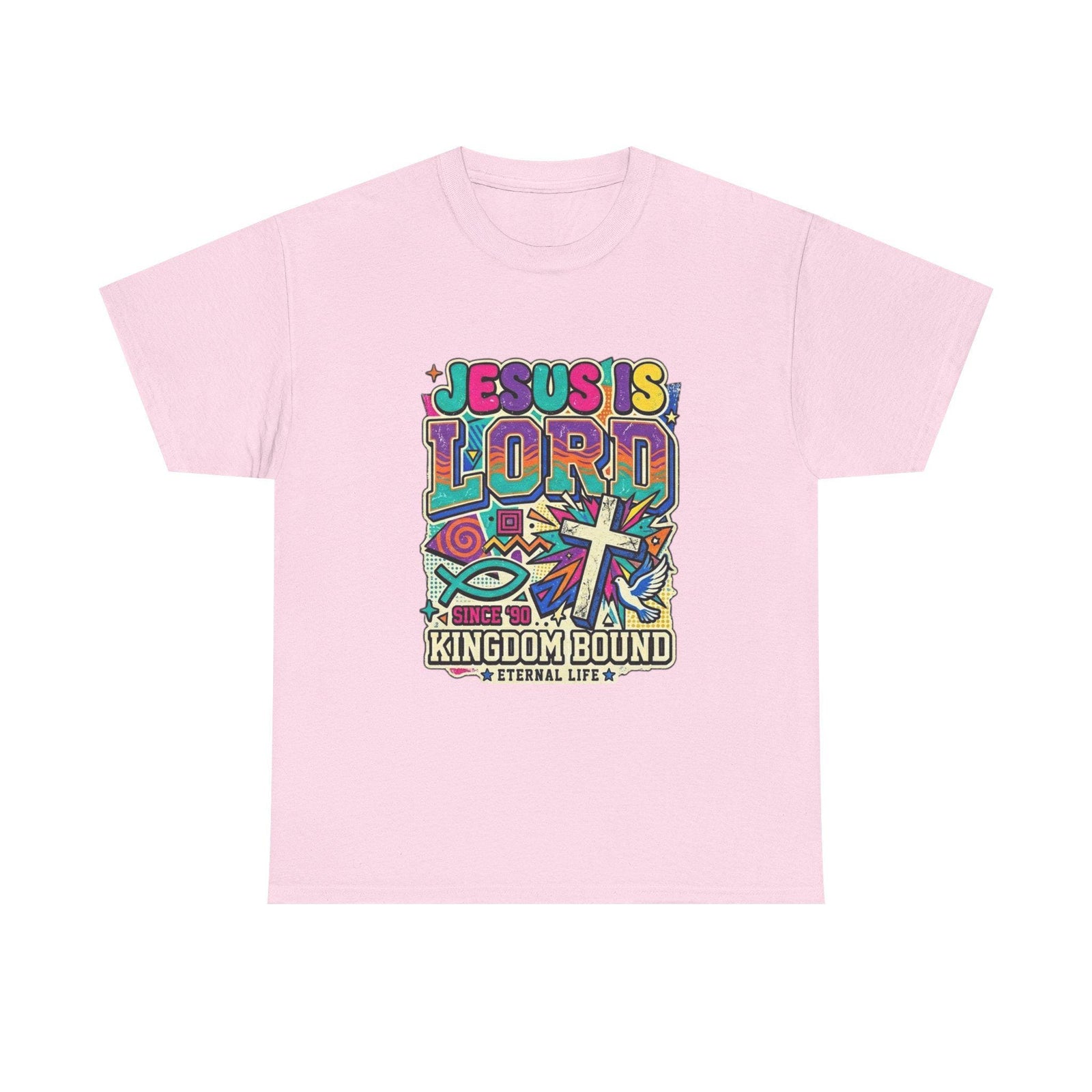 Jesus is Lord 90s Unisex Heavy Cotton Tee
