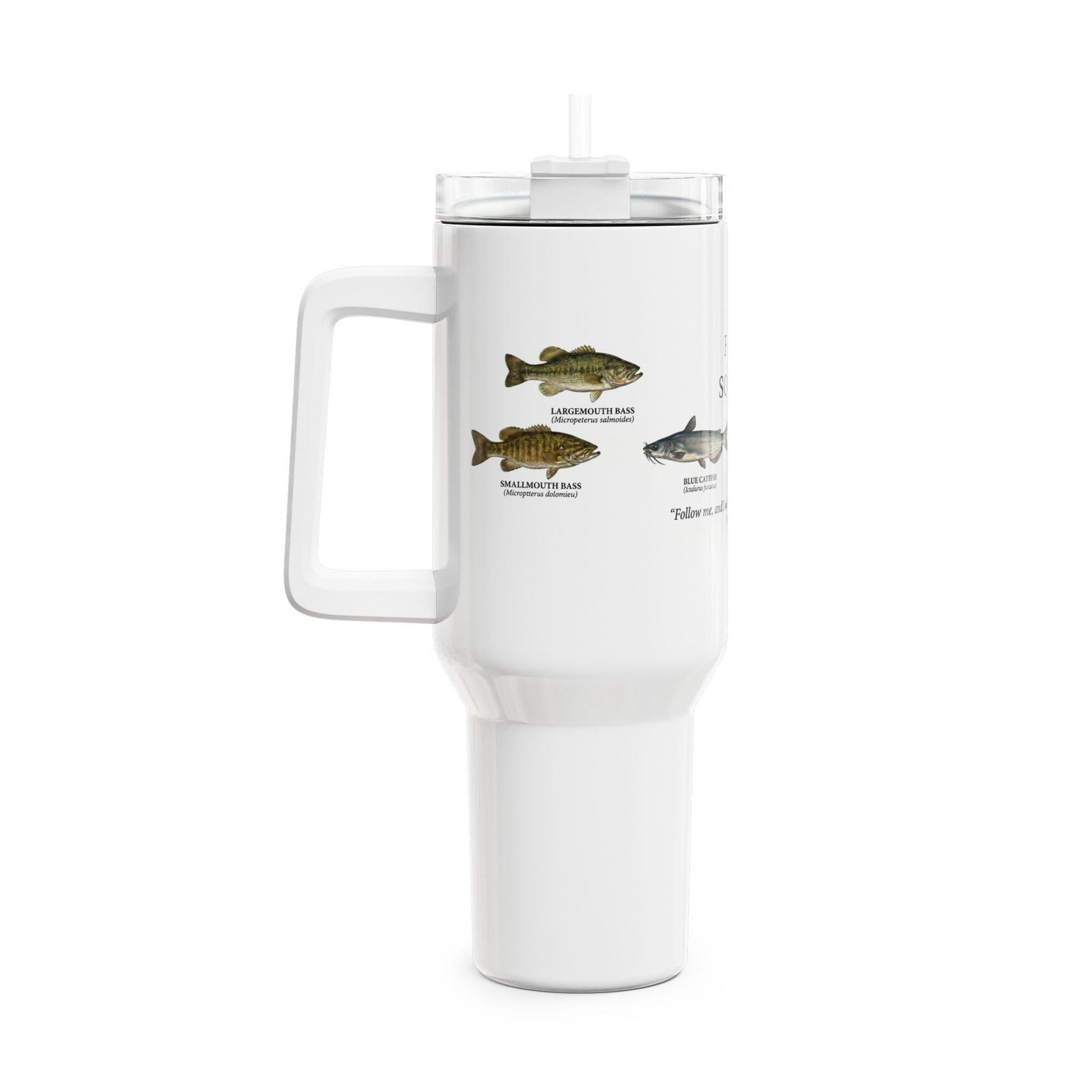 Freshwater Fish Identification Tumbler | 40oz Insulated Travel Mug