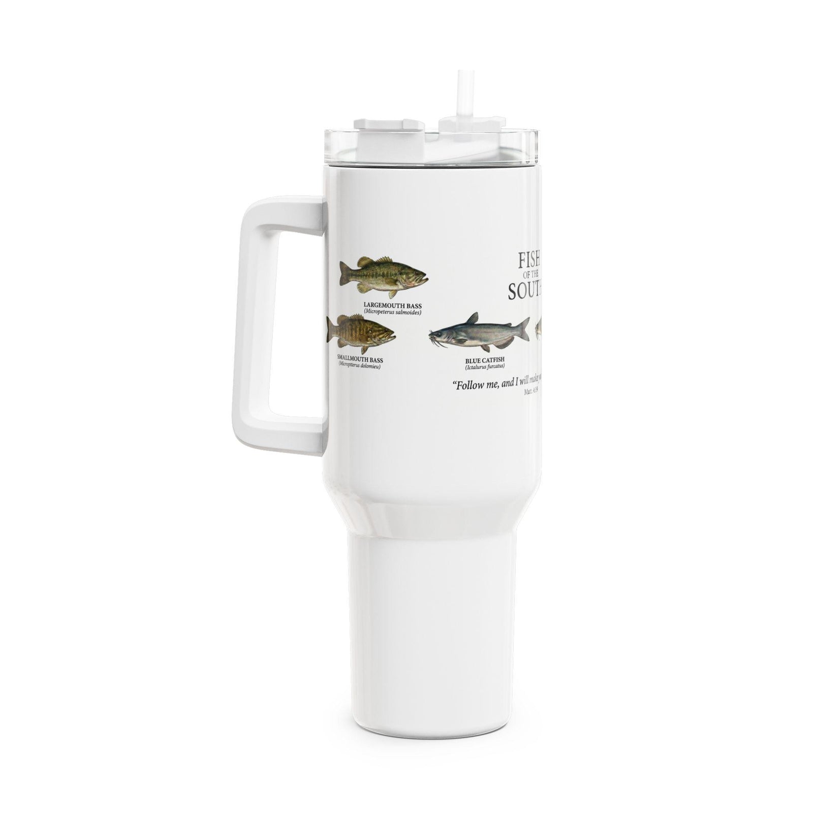 Freshwater Fish Identification Tumbler | 40oz Insulated Travel Mug