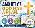 Biblical Anxiety Relief Guide | Christian Mental Health Worksheet (PDF Download)