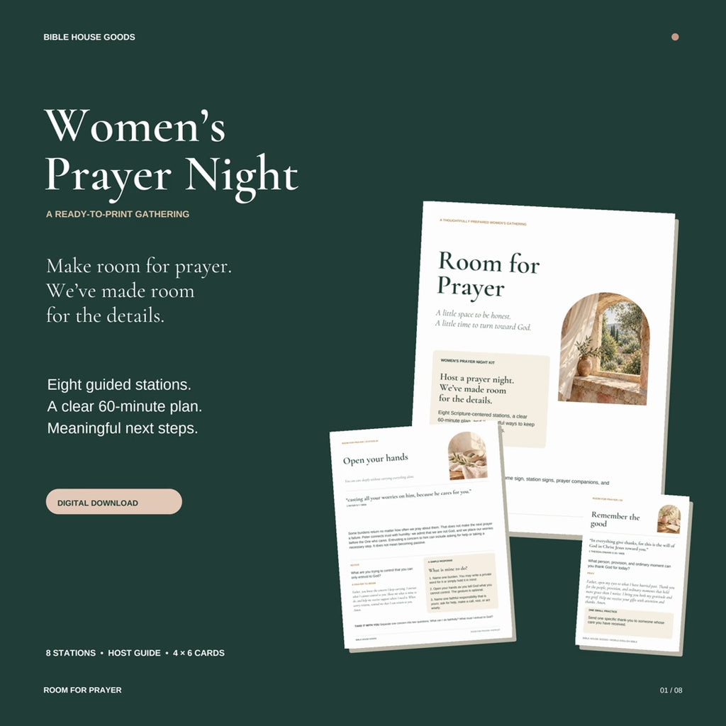 Room for Prayer — Women's Prayer Night Kit